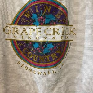 Grape Creek Vineyards, Stonewall, Tx. VTG Adult Large